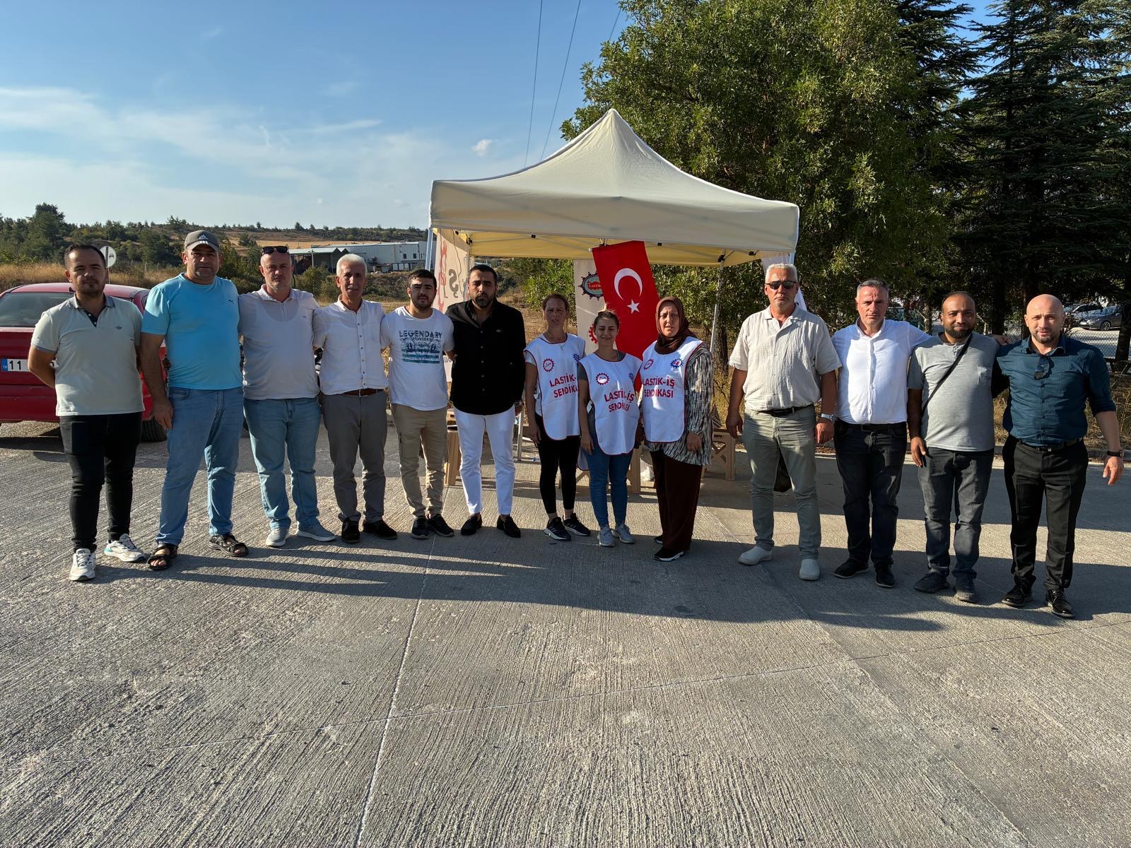 REHAU İŞÇİLERİNE DESTEK ZİYARETİ