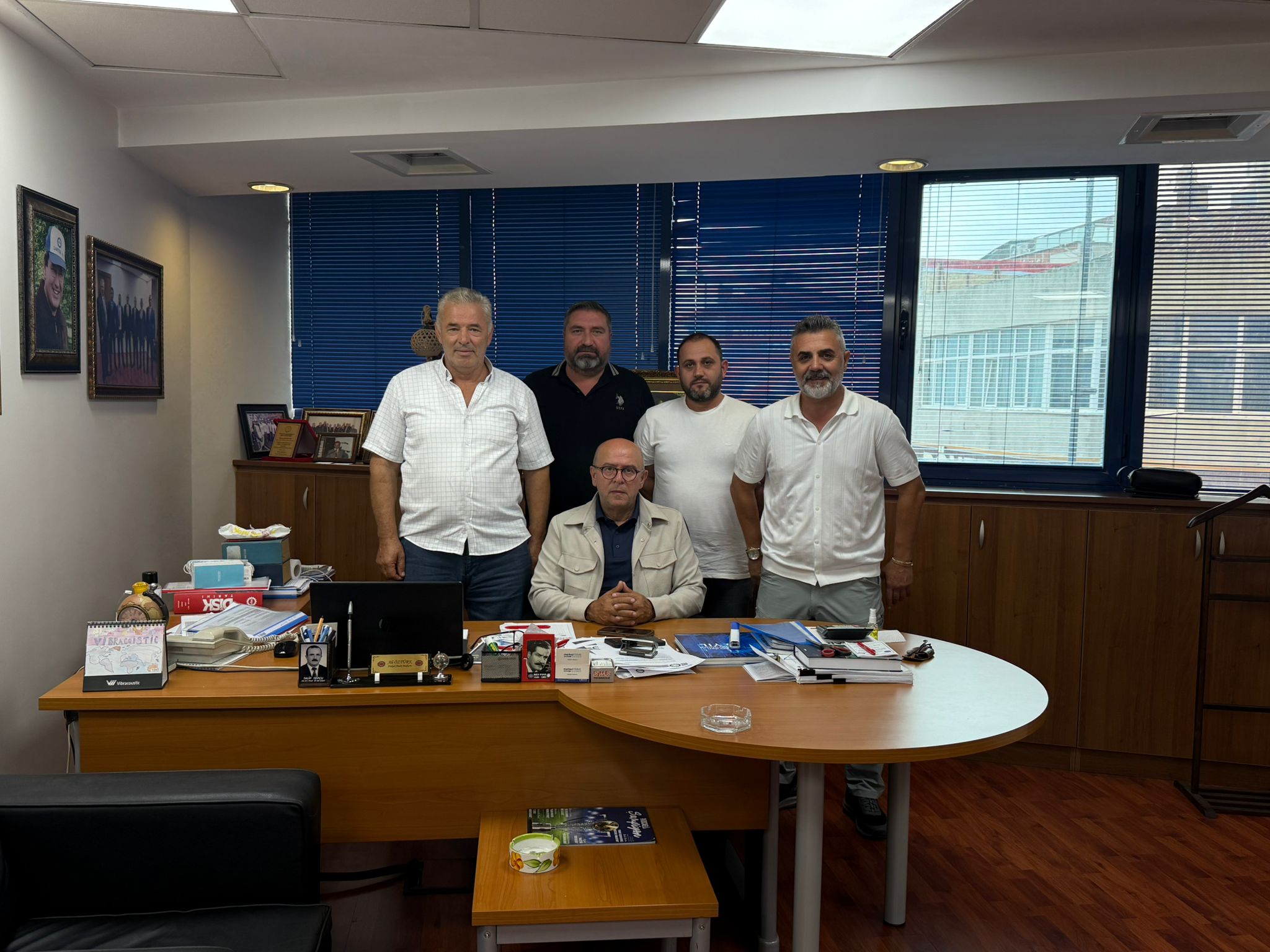 İSTANBUL ŞUBEMİZİN GENEL BAŞKANIMIZA ZİYARETİ