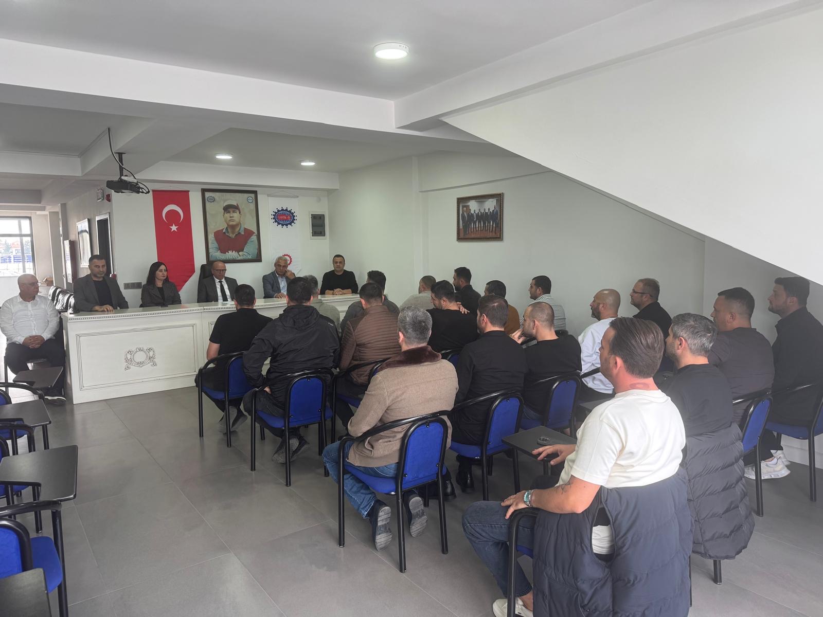 GENEL BAŞKANIMIZ ALAADDİN SARI KOCAELİ ŞUBESİ SAĞLIK DEĞERLENDİRMESİ TOPLANTISINA KATILDI