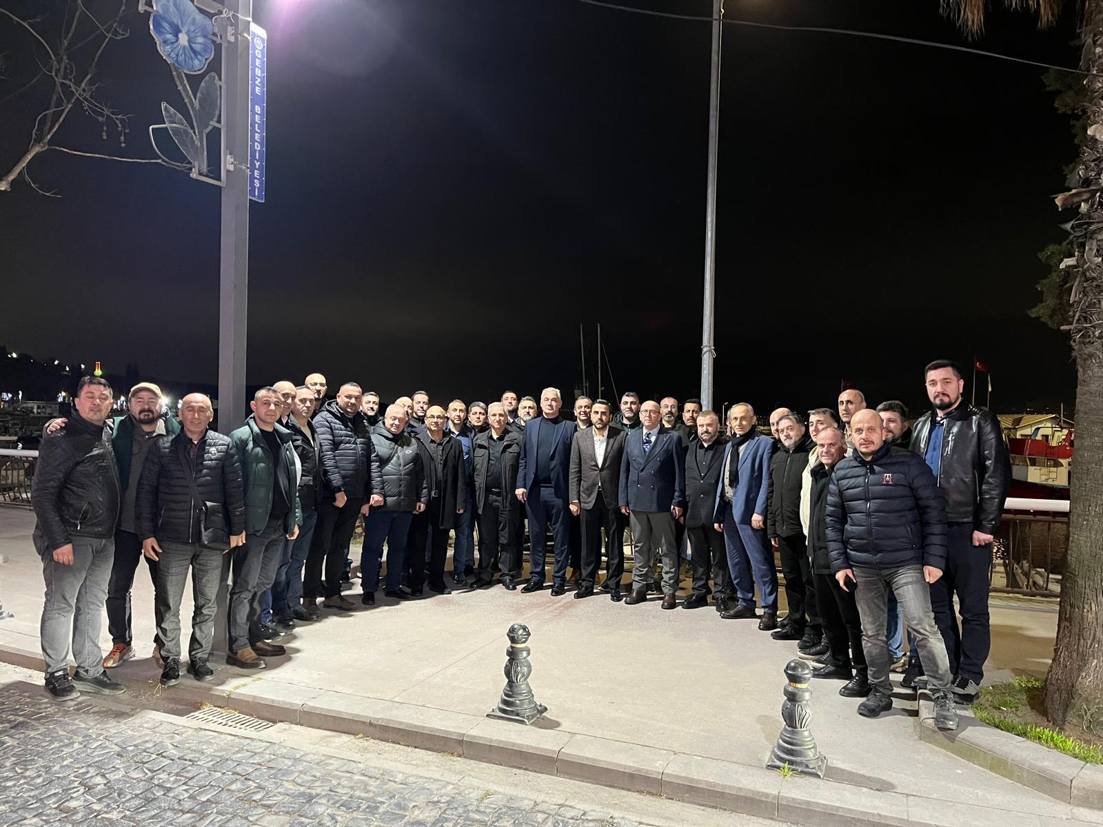 GENEL BAŞKANIMIZ GEBZE ŞUBESİ İFTAR YEMEĞİNE KATILDI