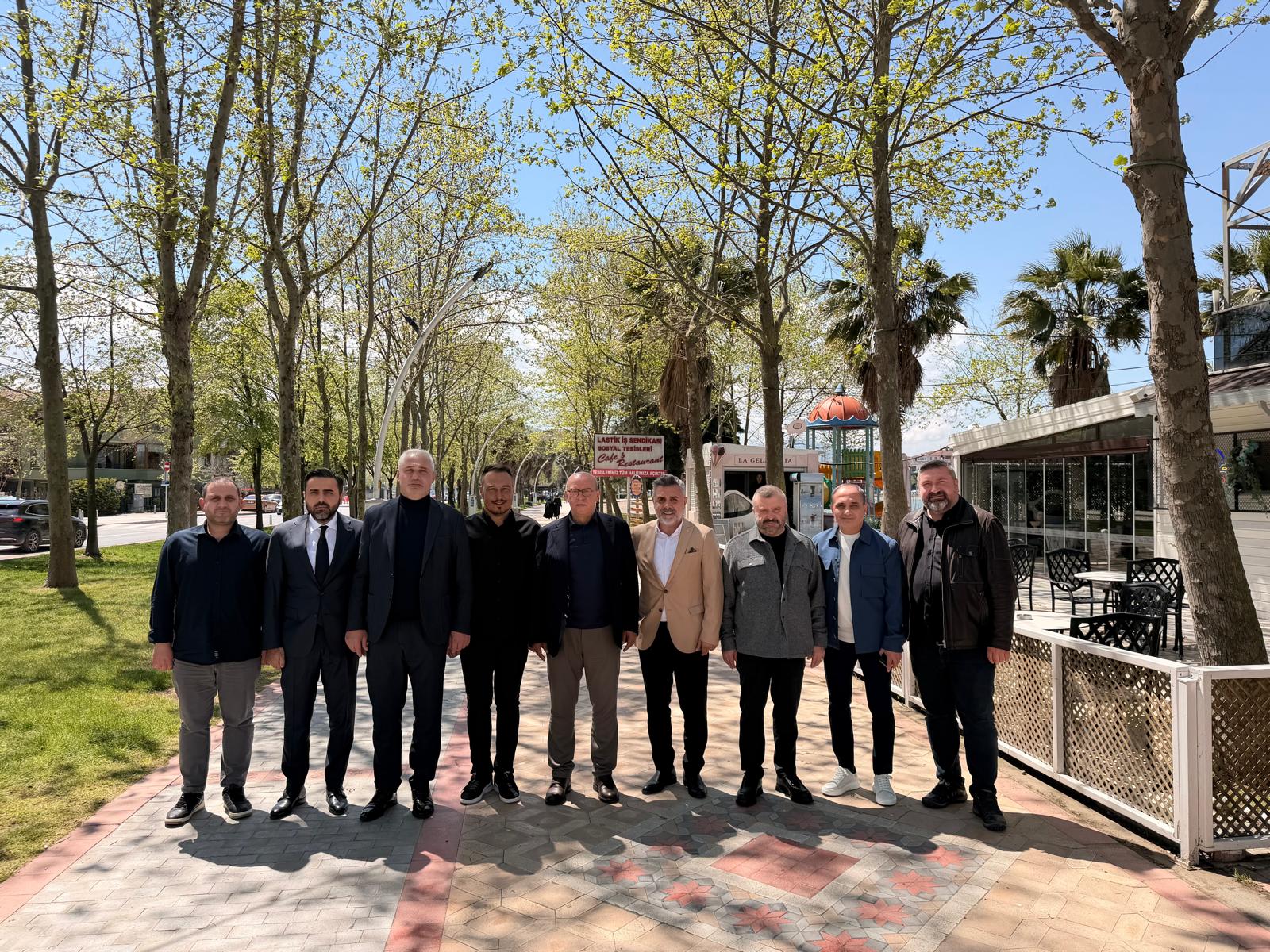 İSTANBUL ŞUBEMİZİN GENEL BAŞKANIMIZA ZİYARETİ