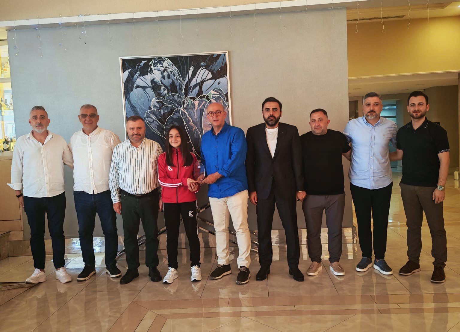 GENEL BAŞKANIMIZDAN MİLLİ SPORCU NİLDA ÖYKÜ YILMAZ’A DESTEK