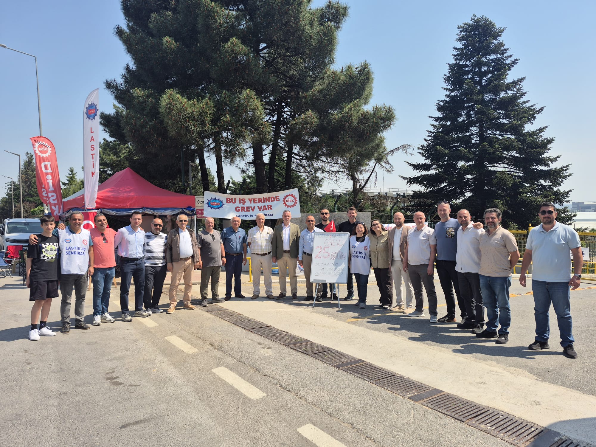 GREVCİ PROCTER AND GAMBLE İŞÇİLERİNE SAKARYA ŞUBEMİZDEN DESTEK ZİYARETİ